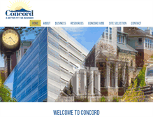 Tablet Screenshot of concordfirst.org